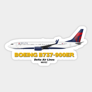 Boeing B737-900ER - Delta Air Lines Sticker